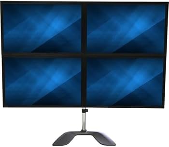 Amazon.com: StarTech.com Desktop Quad Monitor Stand - Ergonomic